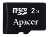 Apacer scheda di memoria, scheda di memoria Apacer microSD 2Gb + 2 adattatori, scheda di memoria Apacer, Apacer microSD da 2 Gb + 2 adattatori di memory card, memory stick Apacer, Apacer memory stick, Apacer 2GB MicroSD + 2 adattatori, Apacer microSD da 2 Gb + 2 specifiche adattatori, Ap