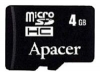 Apacer scheda di memoria, scheda di memoria Apacer microSDHC Class 4 Scheda 4GB, scheda di memoria Apacer, Apacer microSDHC Classe 4 scheda di scheda di memoria da 4 GB, il bastone di memoria Apacer, il bastone di memoria Apacer, Apacer microSDHC Class 4 Scheda 4GB, Apacer microSDHC Class 4 Scheda 4GB SPECIFICHE