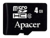 Apacer scheda di memoria, scheda di memoria Apacer microSDHC Class 6 Scheda 4GB + 2 adattatori, scheda di memoria Apacer, Apacer microSDHC Class 6 Scheda 4GB + 2 adattatori per memory card, memory stick Apacer, Apacer memory stick, Apacer microSDHC Class 6 4GB Scheda + 2 adattatori, a ritmo sostenuto