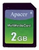 Apacer memory card, scheda di memoria Apacer MultiMedia card da 2GB, scheda di memoria Apacer, Apacer MultiMedia Card da 2 GB memory card, memory stick Apacer, Apacer memory stick, Apacer MultiMedia Card da 2GB, Apacer MultiMedia Card specifiche 2GB, Apacer MultiMedia Card