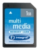 scheda di memoria integrata, scheda di memoria da 1 Gb Integral MultiMediaCard, scheda di memoria integrata, scheda di memoria da 1GB MultiMediaCard integrale, il bastone di memoria integrata, memory stick Integral, Integral MultiMediaCard 1Gb, Integral specifiche 1Gb MultiMediaCard, integrale M