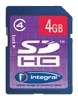card Memoria integrata, scheda di memoria SDHC da 4 GB integrata Classe 4, scheda di memoria Integral, Integral SDHC Scheda di memoria 4GB Class 4, bastone di memoria integrata, Memory Stick Integral, Integral SDHC 4 GB Classe 4, Integral SDHC 4Gb Classe 4 le specifiche, Integral SDHC 4 Gb