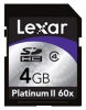 Scheda di memoria Lexar scheda di memoria Lexar Platinum II 60x SDHC 4GB, scheda di memoria Lexar Platinum 60x SDHC memory card Lexar 4GB II, Memory Stick Lexar Lexar Memory Stick, Lexar Platinum II 60x SDHC 4GB, Lexar Platinum II SDHC 60x specifiche 4GB, Lexar Plat