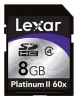Scheda di memoria Lexar scheda di memoria Lexar Platinum II 60x SDHC 8GB, scheda di memoria Lexar Lexar Platinum II 60x SDHC Scheda di memoria 8GB, bastone di memoria Lexar Lexar Memory Stick, Lexar Platinum II 60x SDHC 8GB, Lexar Platinum II 60x SDHC 8GB specifiche, Lexar Plat