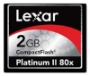 Scheda di memoria Lexar scheda di memoria Lexar Platinum II 80X CompactFlash 2GB, scheda di memoria Lexar Platinum 80X CompactFlash scheda di memoria da 2 GB Lexar II, Memory Stick Lexar Lexar Memory Stick, Lexar Platinum II CompactFlash 2GB 80X, Lexar Platinum II 80X CompactFlas