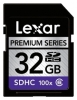 Scheda di memoria Lexar scheda di memoria Lexar 100X Premium SDHC classe 6 da 32 GB, scheda di memoria Lexar Lexar 100X SDHC classe 6 scheda di memoria Premium 32 GB, Memory Stick Lexar Lexar Memory Stick, Lexar 100X Premium SDHC classe 6 da 32 GB, Lexar 100X Premium SDHC classe 6 32GB sp