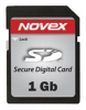 Scheda di memoria Novex, scheda di memoria Secure Digital Novex 1GB, scheda di memoria Novex, Novex scheda di memoria da 1 GB Secure Digital, Memory Stick Novex, Novex memory stick, Novex Secure Digital da 1GB, Novex Sicuro specifiche 1GB Digital, Novex Secure Digital da 1GB