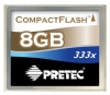 scheda di memoria Pretec, scheda di memoria Pretec 333x Compact Flash 8GB, scheda di memoria Pretec, Pretec 333x scheda di memoria Compact Flash 8GB, bastone di memoria Pretec, Pretec memory stick, Pretec 333x Compact Flash 8GB, Pretec 333x Compact Flash specifiche 8GB, Pretec 333