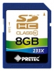 scheda di memoria Pretec, scheda di memoria SDHC Pretec 233X classe 10 da 8GB, scheda di memoria Pretec, Pretec 233X SDHC Class 10 8GB memory card, memory stick Pretec, Pretec memory stick, Pretec 233X SDHC Class 10 8GB, Pretec 233X SDHC Class 10 8GB specifiche, Pretec SDH