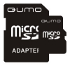 Scheda di memoria Qumo, scheda di memoria Qumo microSDHC classe 4 16GB + adattatore SD, scheda di memoria Qumo, classe microSDHC Qumo 4 16GB + scheda di memoria della scheda SD, memory stick Qumo, Qumo memory stick, classe microSDHC Qumo 4 16GB + adattatore SD, Qumo microSDHC di classe 4 16GB + S