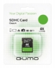 Scheda di memoria Qumo, scheda di memoria SDHC Qumo 16Gb Class 4, Scheda di memoria Qumo, Qumo SDHC 16 GB Class 4 memory card, memory stick Qumo, Qumo memory stick, Qumo SDHC 16GB Classe 4, Qumo SDHC 16GB Classe 4 specifiche, Qumo SDHC 16GB Classe