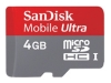 scheda di memoria Sandisk, scheda di memoria SanDisk Mobile Ultra microSDHC UHS-I 4 GB, scheda di memoria Sandisk, SanDisk Mobile microSDHC UHS-I della scheda di memoria 4 GB Ultra, il bastone di memoria Sandisk, Sandisk memory stick, SanDisk Mobile Ultra microSDHC UHS-I 4 GB, SanDisk Mobile Ultr