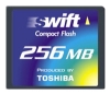 Scheda di memoria Toshiba, Scheda di memoria Toshiba Compact Flash Swift 256 MB, scheda di memoria Toshiba, Toshiba Swift scheda di memoria da 256 MB Compact Flash, Memory Stick Toshiba, Toshiba Memory Stick, Compact Flash Toshiba Swift 256MB, Toshiba Compact Flash Swift 256MB specif