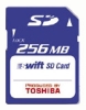 Scheda di memoria Toshiba, memory card Toshiba Secure Digital Swift 256 MB, scheda di memoria Toshiba, Toshiba Swift scheda di memoria 256MB Secure Digital, Memory Stick Toshiba, Toshiba Memory Stick, Secure Digital Toshiba Swift 256MB, Toshiba Secure Digital Swift 256 sp