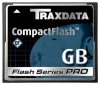 Traxdata memory card, scheda di memoria CompactFlash Traxdata Flash Serie Pro 80x 1Gb, scheda di memoria di Traxdata, CompactFlash Traxdata 80x Scheda di memoria flash della serie Pro 1 Gb, memory stick Traxdata, Traxdata memory stick, Traxdata CompactFlash Flash Serie Pro 80x 1G