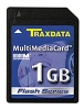 Traxdata memory card, scheda di memoria di Traxdata MultiMedia Card 1Gb, scheda di memoria di Traxdata, Traxdata Card Scheda di memoria MultiMedia 1Gb, memory stick Traxdata, Traxdata memory stick, Traxdata MultiMedia Card 1Gb, Traxdata MultiMedia specifiche 1GB, Traxda