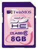 TwinMOS schede di memoria, scheda di memoria SDHC TwinMOS 8Gb Classe 6, scheda di memoria TwinMOS, scheda di memoria SDHC TwinMOS 8Gb Classe 6, bastone TwinMOS memoria, TwinMOS memory stick, TwinMOS SDHC 8 GB Class 6, TwinMOS SDHC 8GB Class 6 specifiche, TwinMO