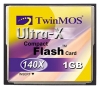 TwinMOS schede di memoria, scheda di memoria TwinMOS Ultra-X scheda CF da 1 Gb 140x, la scheda di memoria TwinMOS, TwinMOS scheda da 1 GB Scheda di memoria Ultra-X CF 140X, bastone TwinMOS memoria, TwinMOS memory stick, TwinMOS Ultra-X CF Card da 1GB 140X, TwinMOS Ultra- X CF 1GB 140X SPECIFICHE