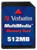 Scheda di memoria Verbatim, scheda di memoria Verbatim 512MB MultiMediaCard, scheda di memoria Verbatim, scheda di memoria da 512 MB Verbatim MultiMediaCard, Memory Stick Verbatim, Verbatim Memory Stick, MultiMediaCard Verbatim 512MB, 512MB Verbatim MultiMediaCard specifiche, Ve
