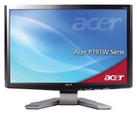 Monitor Acer, il monitor Acer P191W, Acer monitor Acer P191W Monitor, Monitor PC Acer, Acer monitor pc, pc del monitor Acer P191W, Acer P191W specifiche, Acer P191W