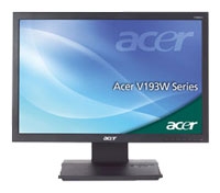 Monitor Acer, il monitor Acer V193Wb, Acer monitor, Acer V193Wb monitor, PC Monitor Acer, Acer monitor pc, pc del monitor Acer V193Wb, Acer specifiche V193Wb, Acer V193Wb
