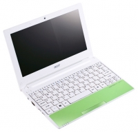 laptop Acer, notebook Acer Aspire One Happy AOHAPPY-2DQgrgr (Atom N450 1660 Mhz/10.1