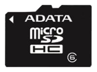 Scheda di memoria ADATA, scheda di memoria ADATA microSDHC Class 6 4GB, scheda di memoria ADATA, ADATA microSDHC Classe 6 scheda di memoria da 4 GB, Memory Stick ADATA, ADATA memory stick, ADATA microSDHC Class 6 4GB, ADATA microSDHC Class 6 4GB specifiche, ADATA microSDHC Class