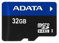Scheda di memoria ADATA, scheda di memoria ADATA microSDHC UHS-I da 32 GB, scheda di memoria ADATA, ADATA microSDHC UHS-I della scheda di memoria da 32 GB, Memory Stick ADATA, ADATA memory stick, ADATA microSDHC UHS-I da 32 GB, ADATA microSDHC UHS-I Specifiche 32GB, ADATA microSDHC UHS-I 32GB