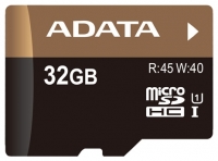 Scheda di memoria ADATA, scheda di memoria ADATA Premier Pro microSDHC UHS-I U1 32GB, scheda di memoria ADATA, ADATA Premier Pro microSDHC UHS-I U1 scheda di memoria da 32 GB, Memory Stick ADATA, ADATA memory stick, ADATA Premier Pro UHS-I U1 microSDHC 32 GB, ADATA Premier Pro microS