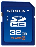 Scheda di memoria ADATA, scheda di memoria ADATA SDHC Classe 2 32GB, scheda di memoria ADATA, ADATA 2 scheda di memoria SDHC Classe 32 GB, Memory Stick ADATA, ADATA memory stick, ADATA SDHC 32GB Classe 2, ADATA SDHC Classe 2 specifiche 32GB, ADATA SDHC 32GB Classe 2
