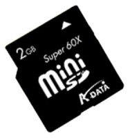 Scheda di memoria ADATA, scheda di memoria ADATA Super miniSD 2GB 60X, scheda di memoria ADATA, ADATA Super miniSD memory card da 2GB 60X, il bastone di memoria ADATA, ADATA memory stick, ADATA Super miniSD 2GB 60X, ADATA Super miniSD da 2GB 60X specifiche, ADATA Super miniSD 2GB 60X