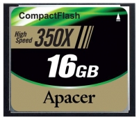 Apacer memory card, scheda di memoria Apacer CF 350X da 16GB, scheda di memoria Apacer, Apacer CF 350X scheda di memoria da 16 GB, il bastone di memoria Apacer, Apacer memory stick, Apacer CF 350X da 16GB, Apacer CF 350X specifiche 16GB, Apacer CF 350X da 16GB