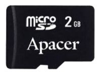 Apacer memory card, scheda di memoria Apacer microSD da 2 Gb, scheda di memoria Apacer, Apacer microSD memory card da 2GB, il bastone di memoria Apacer, Apacer memory stick, Apacer microSD da 2 Gb, Apacer microSD specifiche 2Gb, Apacer microSD da 2 Gb