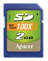 Apacer memory card, scheda di memoria Apacer Secure Digital 100x 2GB, scheda di memoria Apacer, Apacer Secure Digital Card 100x scheda di memoria da 2 GB, il bastone di memoria Apacer, il bastone di memoria Apacer, Apacer Secure Digital 100x 2GB, Apacer Secure Digital 100x 2GB sp