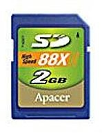 Apacer memory card, scheda di memoria Apacer Secure Digital Card da 2 GB 88x, scheda di memoria Apacer, Apacer Secure Digital Card da 2 GB 88x scheda di memoria, stick di memoria Apacer, il bastone di memoria Apacer, Apacer Secure Digital Card da 2 GB 88x, Apacer Secure Digital Card da 2 GB 88x spe