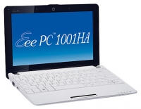 laptop ASUS, notebook ASUS Eee PC 1001HA (Atom N270 1600 Mhz/10.1