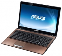 laptop ASUS, notebook ASUS K53E (Core i5 2410M 2300 Mhz/15.6