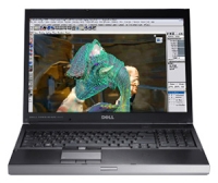 laptop DELL, notebook DELL PRECISION M6400 (Core 2 Duo T9550 2660 Mhz/17.0