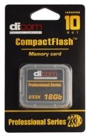Scheda di memoria Dicom, scheda di memoria CompactFlash da 16 Gb Dicom professionale 233x, la scheda di memoria Dicom, Dicom CompactFlash memory card 233x 16Gb professionale, memory stick Dicom, Dicom memory stick, Dicom professionale CompactFlash 16 GB 233x, Dicom professionale Compa