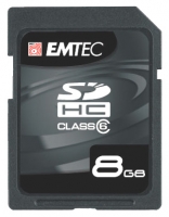 memory card Emtec, memory card Emtec EKMSD8GBHS, memory card Emtec, Emtec scheda di memoria EKMSD8GBHS, memory stick Emtec, Emtec memory stick, Emtec EKMSD8GBHS, Emtec specifiche EKMSD8GBHS, Emtec EKMSD8GBHS