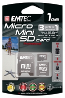 memory card Emtec, scheda di memoria Emtec EKMSDM1GB60XHC3IN1, memory card Emtec, Emtec scheda di memoria EKMSDM1GB60XHC3IN1, memory stick Emtec, Emtec memory stick, Emtec EKMSDM1GB60XHC3IN1, Emtec specifiche EKMSDM1GB60XHC3IN1, Emtec EKMSDM1GB60XHC3IN1