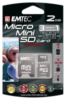 memory card Emtec, scheda di memoria Emtec EKMSDM2GB60XHC3IN1, memory card Emtec, Emtec scheda di memoria EKMSDM2GB60XHC3IN1, memory stick Emtec, Emtec memory stick, Emtec EKMSDM2GB60XHC3IN1, Emtec specifiche EKMSDM2GB60XHC3IN1, Emtec EKMSDM2GB60XHC3IN1