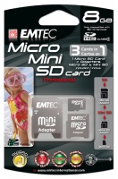 memory card Emtec, scheda di memoria Emtec EKMSDM8GB60XHC3IN1, memory card Emtec, Emtec scheda di memoria EKMSDM8GB60XHC3IN1, memory stick Emtec, Emtec memory stick, Emtec EKMSDM8GB60XHC3IN1, Emtec specifiche EKMSDM8GB60XHC3IN1, Emtec EKMSDM8GB60XHC3IN1