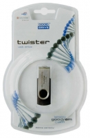 usb flash drive Goodram, usb flash Goodram GoodDrive TWISTER 64Gb, Goodram usb flash, flash drive Goodram GoodDrive TWISTER 64GB, azionamento del pollice Goodram, flash drive USB Goodram, Goodram GoodDrive TWISTER 64Gb