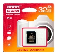 scheda di memoria Goodram, scheda di memoria Goodram SDC32GHC4GRR9, scheda di memoria Goodram, Goodram SDC32GHC4GRR9 memory card, memory stick Goodram, Goodram memory stick, Goodram SDC32GHC4GRR9, Goodram SDC32GHC4GRR9 specifiche, Goodram SDC32GHC4GRR9