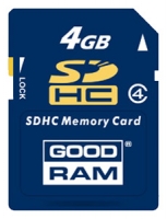 scheda di memoria Goodram, scheda di memoria Goodram SDC4GSDHC4, scheda di memoria Goodram, Goodram SDC4GSDHC4 memory card, memory stick Goodram, Goodram memory stick, Goodram SDC4GSDHC4, Goodram SDC4GSDHC4 specifiche, Goodram SDC4GSDHC4