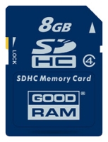 scheda di memoria Goodram, scheda di memoria Goodram SDC8GSDHC4, scheda di memoria Goodram, Goodram SDC8GSDHC4 memory card, memory stick Goodram, Goodram memory stick, Goodram SDC8GSDHC4, Goodram SDC8GSDHC4 specifiche, Goodram SDC8GSDHC4