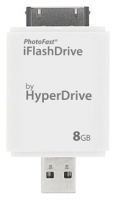 usb flash drive HyperDrive, usb flash HyperDrive iFlashDrive 8GB, HyperDrive usb flash, flash drive HyperDrive iFlashDrive 8GB, azionamento del pollice HyperDrive, flash drive USB HyperDrive, HyperDrive iFlashDrive 8GB