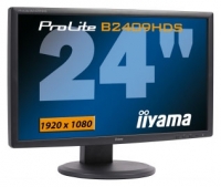 Monitor Iiyama, Monitor Iiyama ProLite B2409HDS-1, Iiyama monitor Iiyama ProLite B2409HDS-1 monitor, PC Monitor Iiyama, Iiyama monitor pc, pc del monitor Iiyama ProLite B2409HDS-1, Iiyama ProLite B2409HDS-1 specifiche, Iiyama ProLite B2409HDS-1
