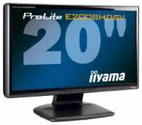 Monitor Iiyama, Monitor Iiyama ProLite E2008HDSV-1, Iiyama monitor Iiyama ProLite E2008HDSV-1 monitor, PC Monitor Iiyama, Iiyama monitor pc, pc del monitor Iiyama ProLite E2008HDSV-1, Iiyama ProLite E2008HDSV-1 specifiche, Iiyama ProLite E2008HDSV-1